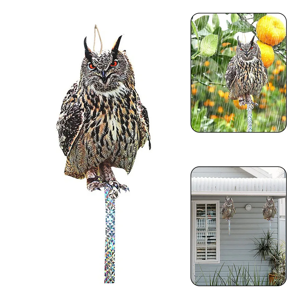 Bird Scarer Acrylic Fake Owl Bird Repellent Reflects Hanging Bird Control Owl Decor For Garden Yard Pest Control Scarecrow
Bird Scarer Acrylic Fake Owl Bird Repellent Reflects Hanging Bird Control Owl Decor For Garden Yard Pest Control Scarecrow