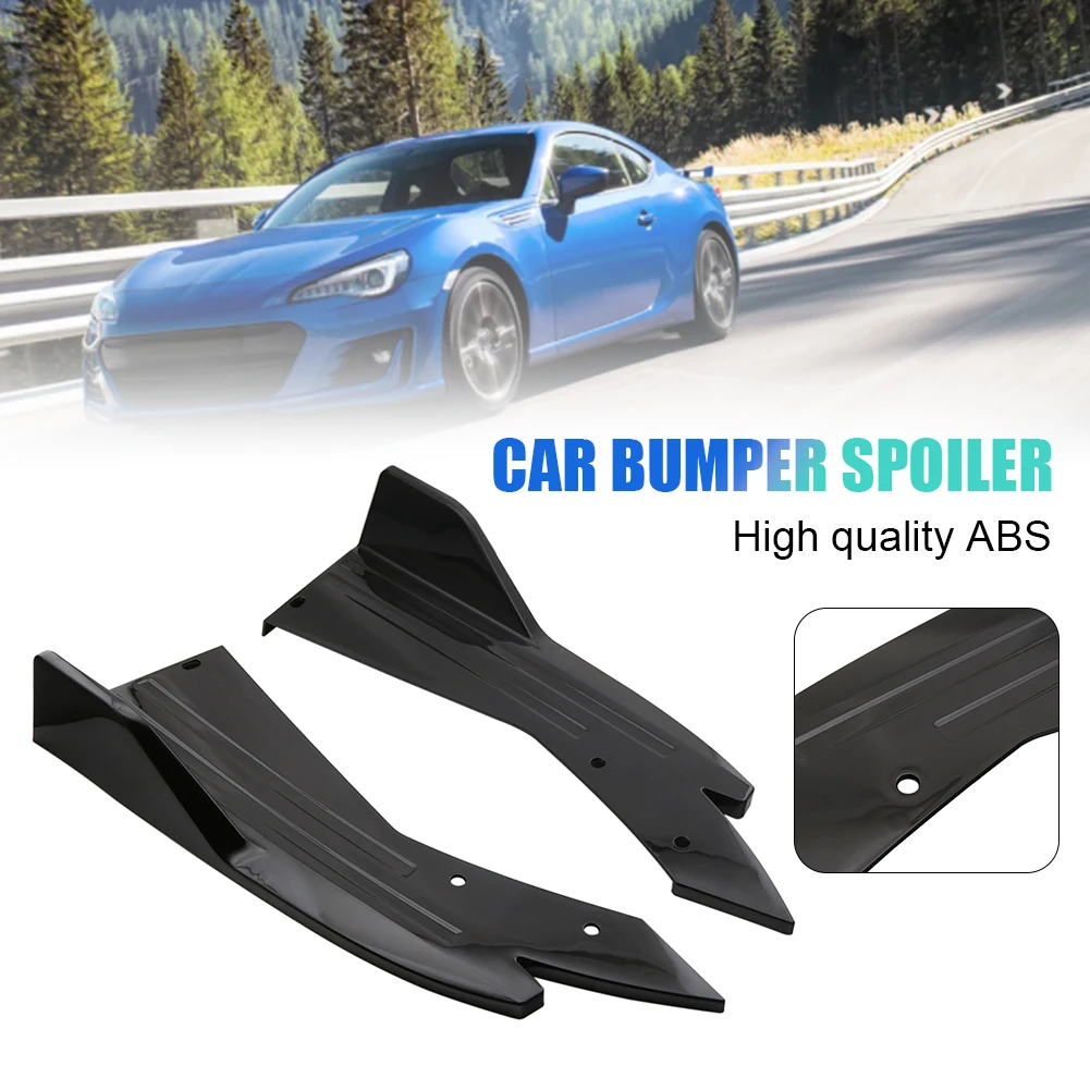 1Pair Car Rear Bumper Lip Diffuser Universal Lip Spoiler Carbon Fiber Scratch Protector Splitter Canard Exterior Accessories
1Pair Car Rear Bumper Lip Diffuser Universal Lip Spoiler Carbon Fiber Scratch Protector Splitter Canard Exterior Accessories