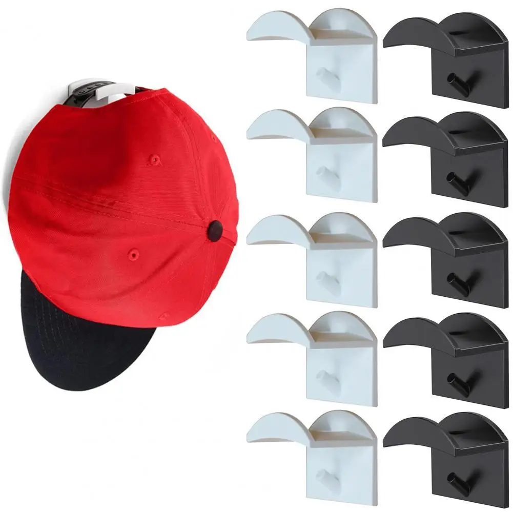 10Pcs Hat Wall Hooks No Drilling Heavy Duty Plastic Universal Strong Hold Cap Beanie Hooks White Black
10Pcs Hat Wall Hooks No Drilling Heavy Duty Plastic Universal Strong Hold Cap Beanie Hooks White Black