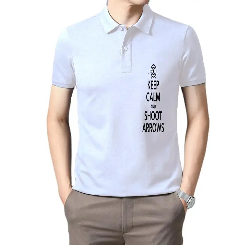 

Golf wear men Buy Mens Keep Calm Shoot Arrows Archery Sportser Designer Mens Summer Men' Clothes polo t shirt for men