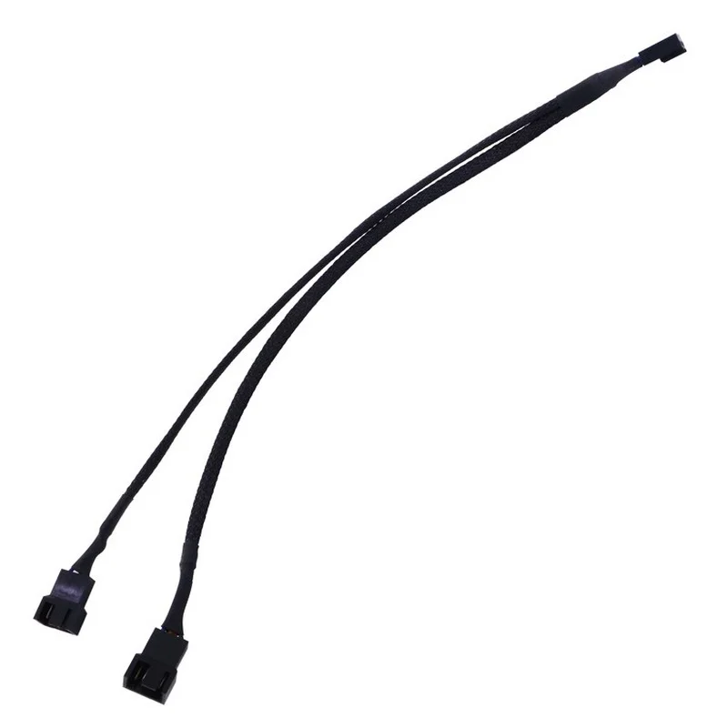 3/4 Pin PMW To Dual Fan Y Splitter Black Sleeved Extension Power Cable Cooler Extension Motherboard Splitter Power Adapter
3/4 Pin PMW To Dual Fan Y Splitter Black Sleeved Extension Power Cable Cooler Extension Motherboard Splitter Power Adapter