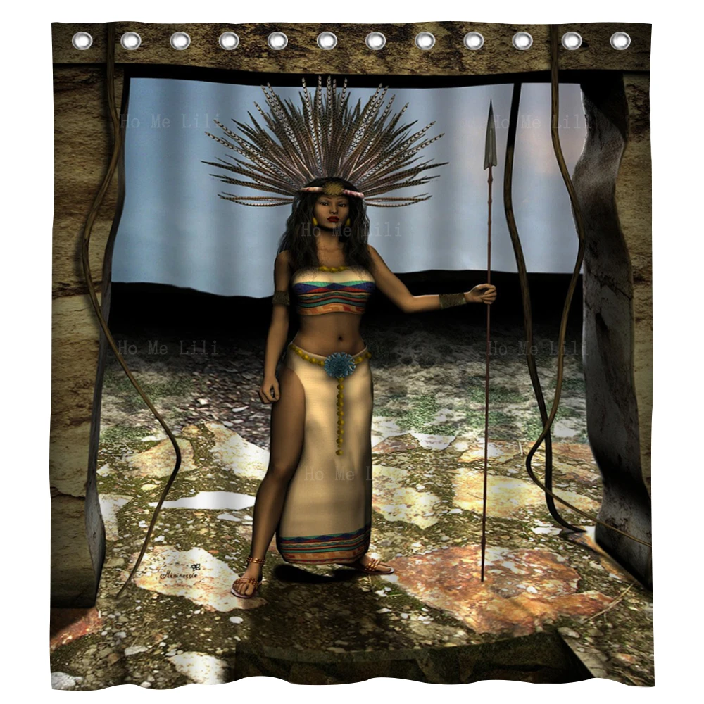 Princesses In Mexican Costumes And Female With Long Guns Shower Curtain By Ho Me Lili For Bathroom Decor
Princesses In Mexican Costumes And Female With Long Guns Shower Curtain By Ho Me Lili For Bathroom Decor