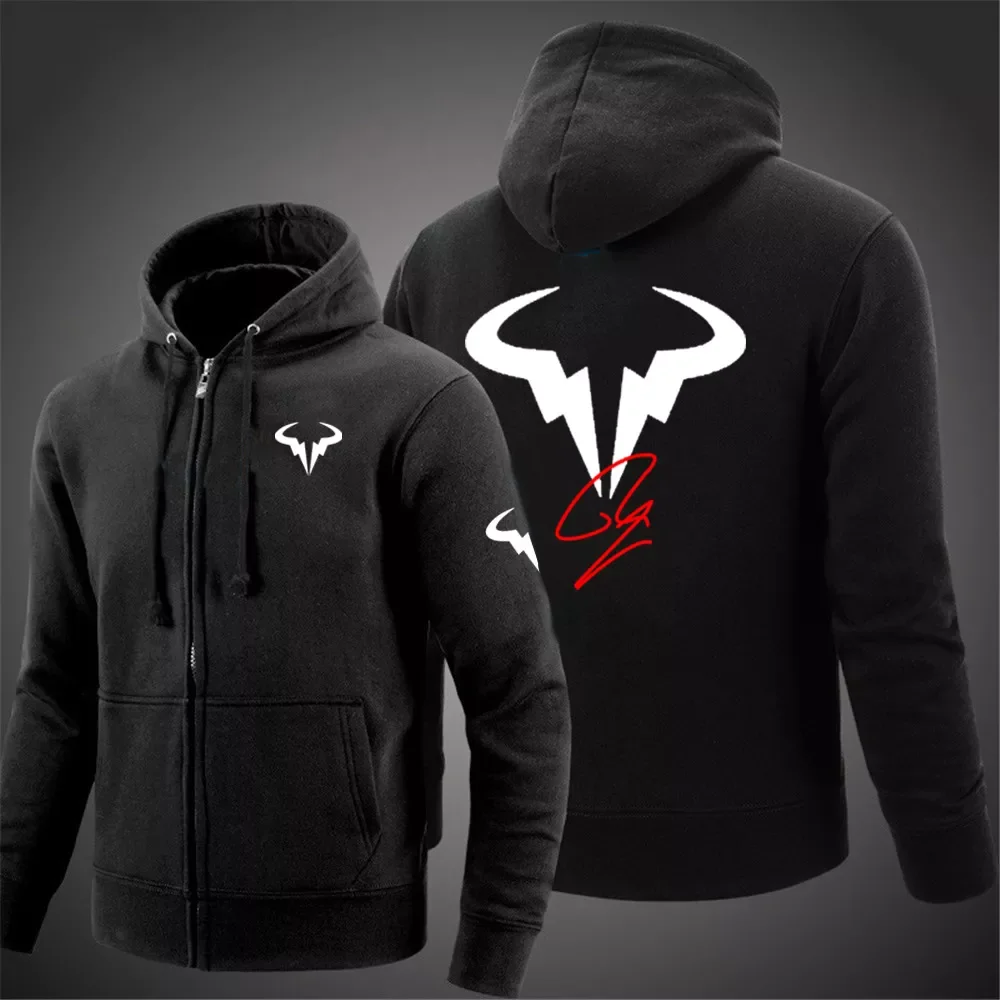NEW IN Rafael Nadal 2022 Men's Tennis Player New Cotton Hoodied Solid Color Hoody Fleece Thick Hoodies Sportswear Zipper Swe
NEW IN Rafael Nadal 2022 Men's Tennis Player New Cotton Hoodied Solid Color Hoody Fleece Thick Hoodies Sportswear Zipper Swe