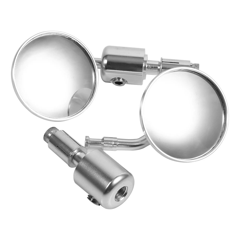 1 Pair 7/8" Round Handlebar Bar End Rear View Mirrors Motorcycle Motorbike Sidemirror Silver Rearview Rearview Rearview
1 Pair 7/8" Round Handlebar Bar End Rear View Mirrors Motorcycle Motorbike Sidemirror Silver Rearview Rearview Rearview