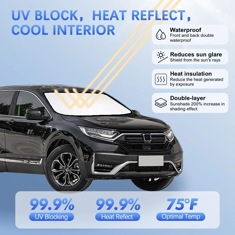 Солнцезащитный козырек на лобовое стекло автомобиля для Honda CRV CR-V MK1 MK2 MK3 MK5 Солнцезащитный козырек Солнцезащитный козырек Блоки УФ-лучей Летние автомобильные аксессуары
Солнцезащитный козырек на лобовое стекло автомобиля для Honda CRV CR-V MK1 MK2 MK3 MK5 Солнцезащитный козырек Солнцезащитный козырек Блоки УФ-лучей Летние автомобильные аксессуары