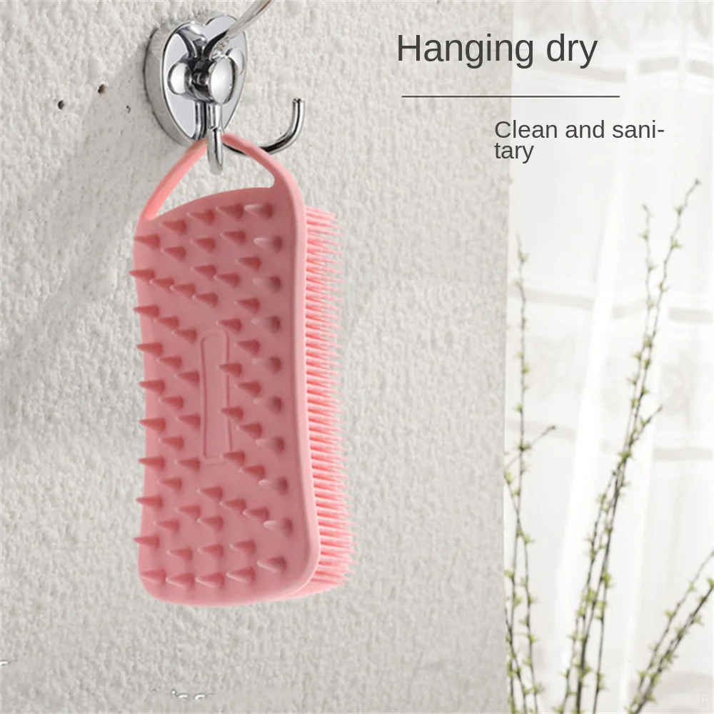 Hook Type Foot Wash Brush Silicone Shampoo Bath Brush Camouflage Baby Adult Towel Bath Brush Bathroom Cleaning Supplies Square
Hook Type Foot Wash Brush Silicone Shampoo Bath Brush Camouflage Baby Adult Towel Bath Brush Bathroom Cleaning Supplies Square