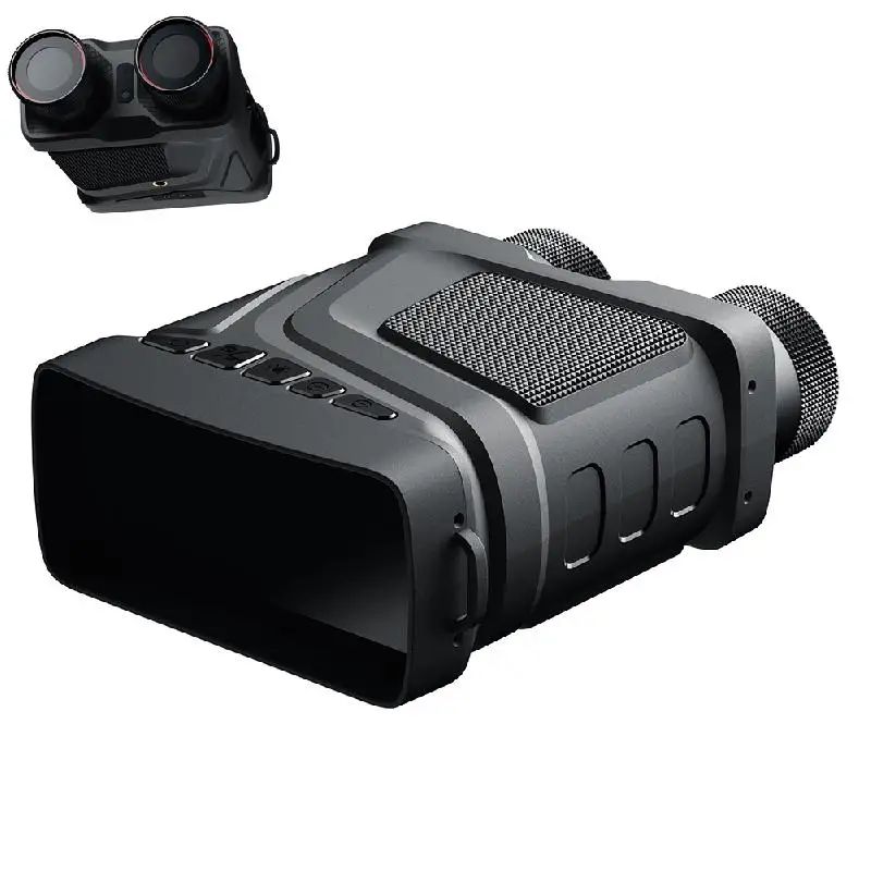 R12 Night Vision Binoculars 5X 1080P Video 300m Infrared Digital Hunting Telescope Camping Equipment Night Vision Goggles Scout
R12 Night Vision Binoculars 5X 1080P Video 300m Infrared Digital Hunting Telescope Camping Equipment Night Vision Goggles Scout