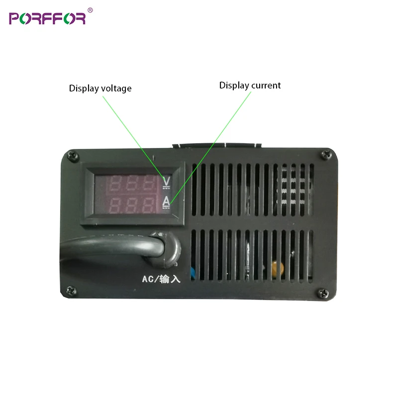 

4A 5A 12A Current 60V 67.2V 71.4V 73V Porffor Lithium Li-polymer li-ion lifepo4 Fast charge Charger