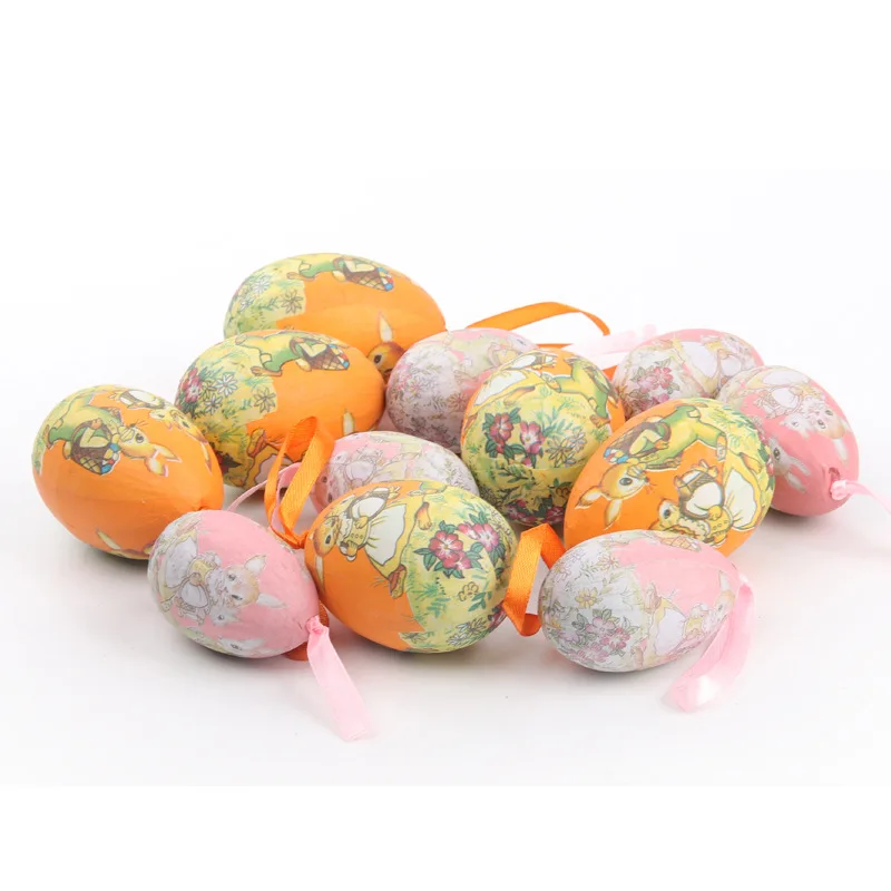 Foam Easter Eggs Happy Easter Party Home Decorations Colorful Rabbit Bird Egg Hanging Decorations DIY Craft Kids Gift Toys
Foam Easter Eggs Happy Easter Party Home Decorations Colorful Rabbit Bird Egg Hanging Decorations DIY Craft Kids Gift Toys