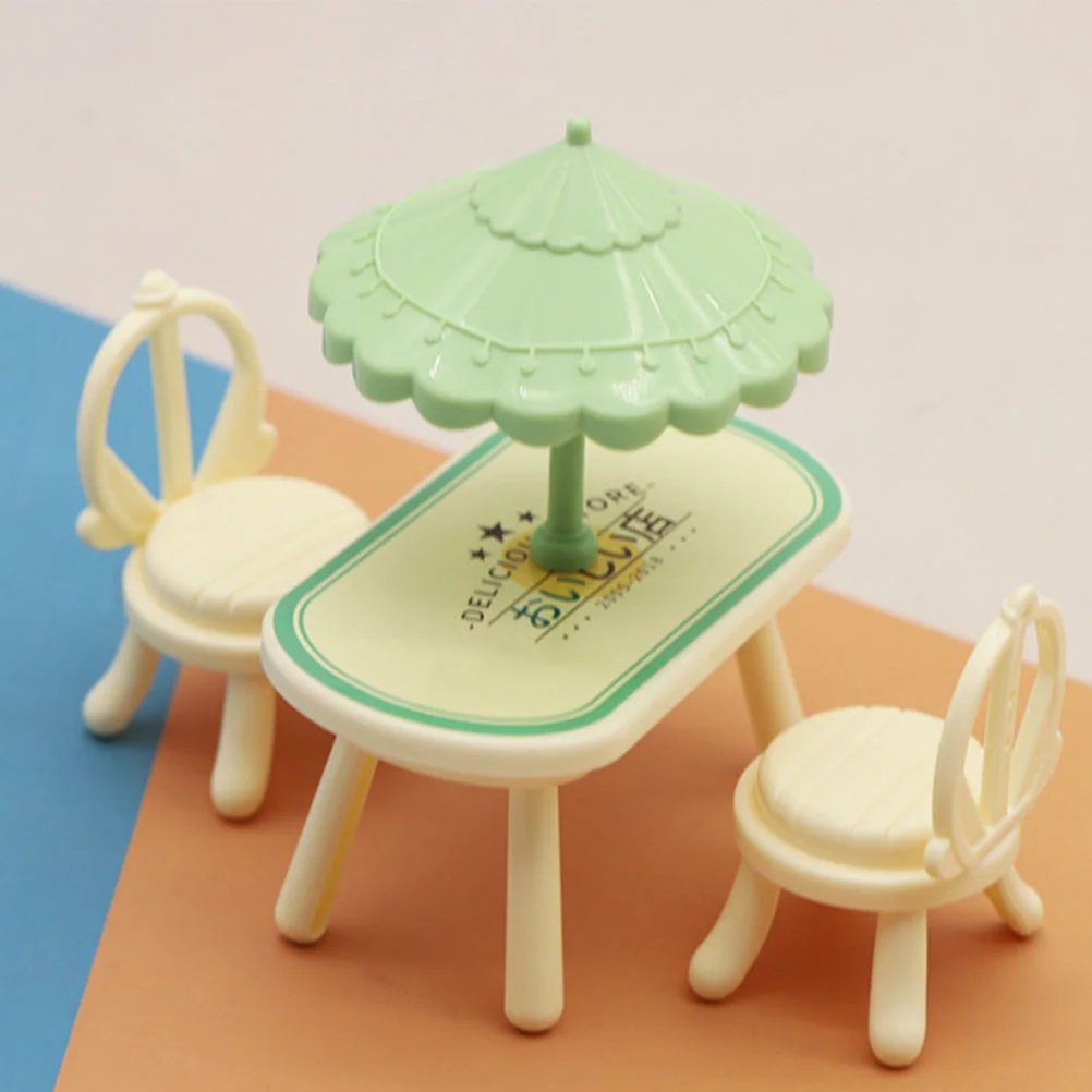 Plastic Table Mini House Supplies Miniature Dining Furniture Model Simulation Chair
Plastic Table Mini House Supplies Miniature Dining Furniture Model Simulation Chair
