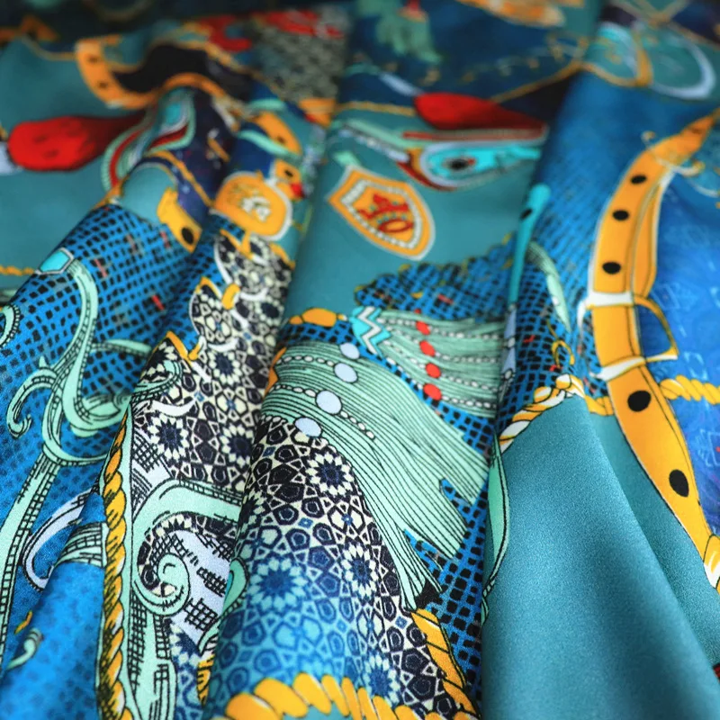 Stretch Silk Satin Fabric 108CM Wide 19MM 90% Silk & 10% Spandex Special Print Blue Dress Summer Silk Fabric Y155
Stretch Silk Satin Fabric 108CM Wide 19MM 90% Silk & 10% Spandex Special Print Blue Dress Summer Silk Fabric Y155