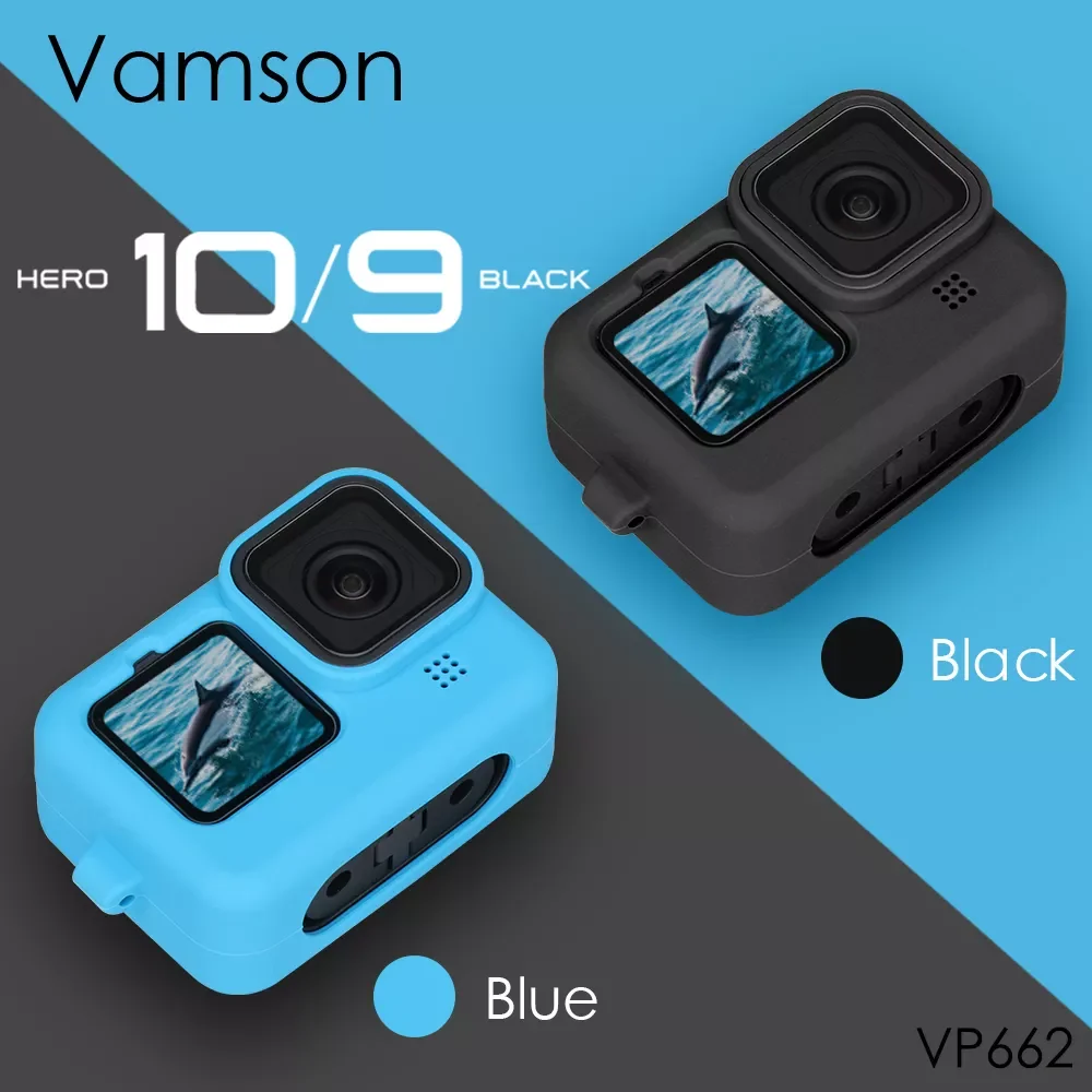 for Gopro Hero 9 10 Black Soft Silicone Case for Go pro Hero 10 9 Silicone Protective Full Cover Shell Camera Accessorie VP662
for Gopro Hero 9 10 Black Soft Silicone Case for Go pro Hero 10 9 Silicone Protective Full Cover Shell Camera Accessorie VP662