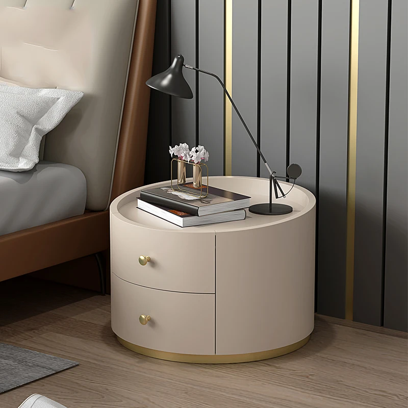 Dresser Installation Luxury Bedside Table Bedroom Modern Round Nightstand Modern Drawer Nordic Bedside Cabinet Home Furniture
Dresser Installation Luxury Bedside Table Bedroom Modern Round Nightstand Modern Drawer Nordic Bedside Cabinet Home Furniture