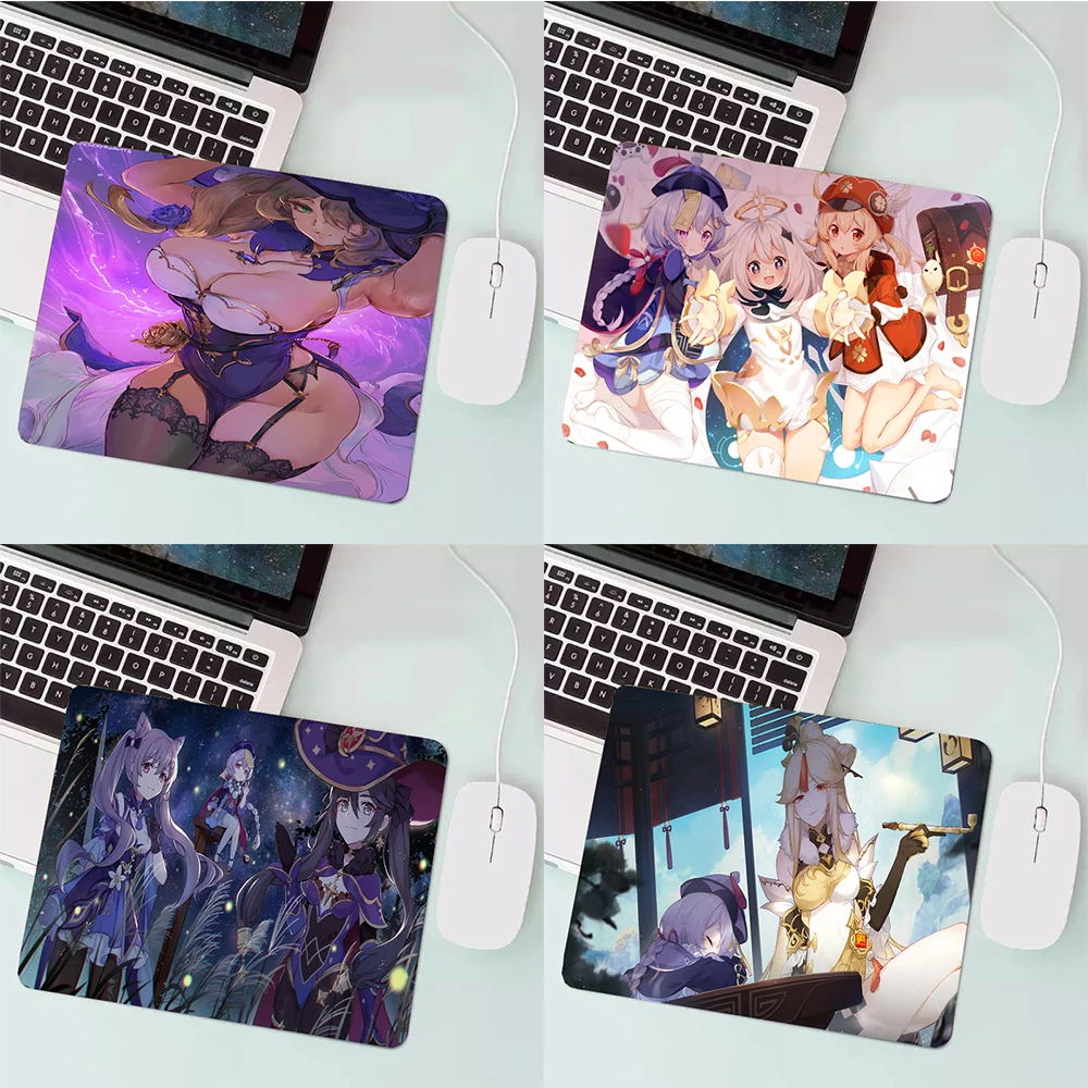 QIQI Genshin Impact Keyboards Mat Rubber Gaming mousepad Desk Mat Desktop Mousepad Gaming Small Mouse Pad 25X20CM Keyboard Mat 
QIQI Genshin Impact Keyboards Mat Rubber Gaming mousepad Desk Mat Desktop Mousepad Gaming Small Mouse Pad 25X20CM Keyboard Mat