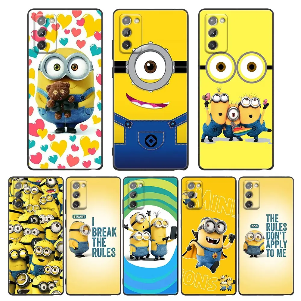 Coque Funda Phone Case for Samsung A7 A52 A53 A71 A72 A73 A91 M22 M30s M33 M52 F23 F41 F42 5G 4G TPU Capa Case Happy Minions Me
Coque Funda Phone Case for Samsung A7 A52 A53 A71 A72 A73 A91 M22 M30s M33 M52 F23 F41 F42 5G 4G TPU Capa Case Happy Minions Me