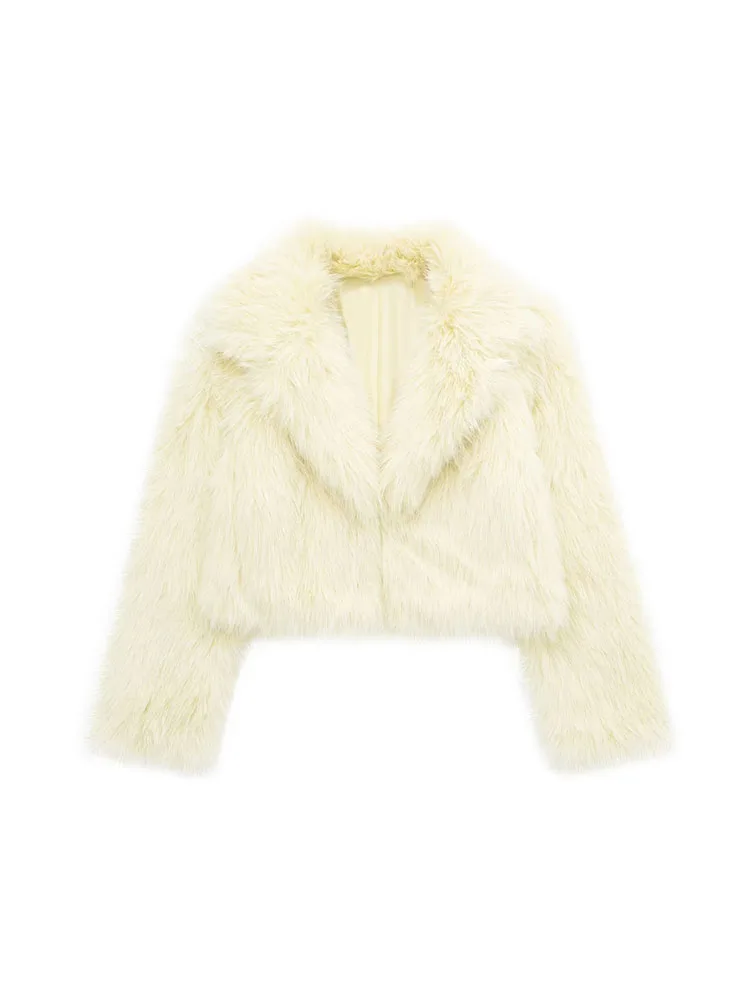 Женское пальто на пуговицах, пальто с искусственным мехом и длинным рукавом, верхняя одежда в винтажном стиле, 2023
Женское пальто на пуговицах, пальто с искусственным мехом и длинным рукавом, верхняя одежда в винтажном стиле, 2023