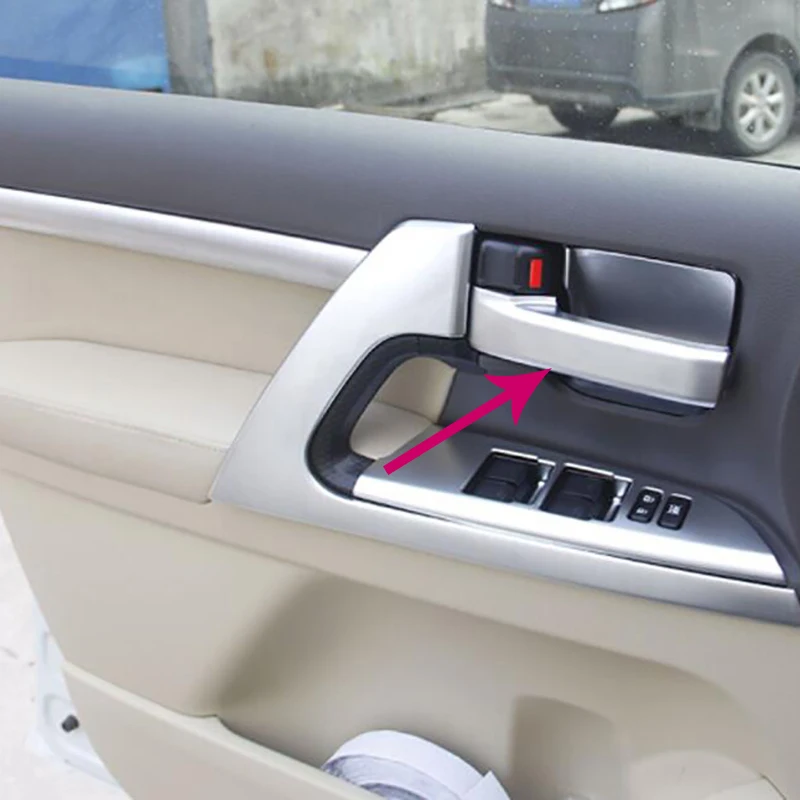Внутренняя хромированная крышка рамы внутренней двери для Toyota Land Cuiser 200 2008-2019
Внутренняя хромированная крышка рамы внутренней двери для Toyota Land Cuiser 200 2008-2019