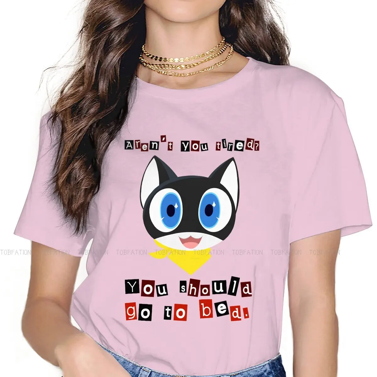 Классическая футболка Morgana You Must Go to Bed для девочек, игровые футболки серии Persona, стильная женская футболка 4XL Homme, с принтом, оверсайз
Классическая футболка Morgana You Must Go to Bed для девочек, игровые футболки серии Persona, стильная женская футболка 4XL Homme, с принтом, оверсайз