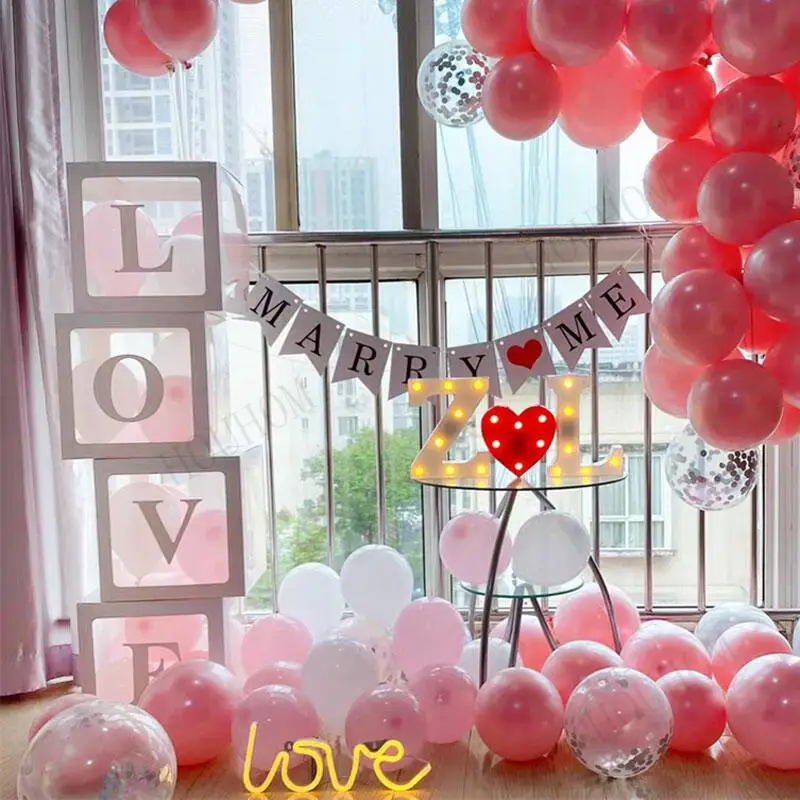Alphabet Name Box Transparent Kids Birthday Balloon Box Wedding Globos 1st Birthday Party Decoration Latex Balloon BabyShower
Alphabet Name Box Transparent Kids Birthday Balloon Box Wedding Globos 1st Birthday Party Decoration Latex Balloon BabyShower