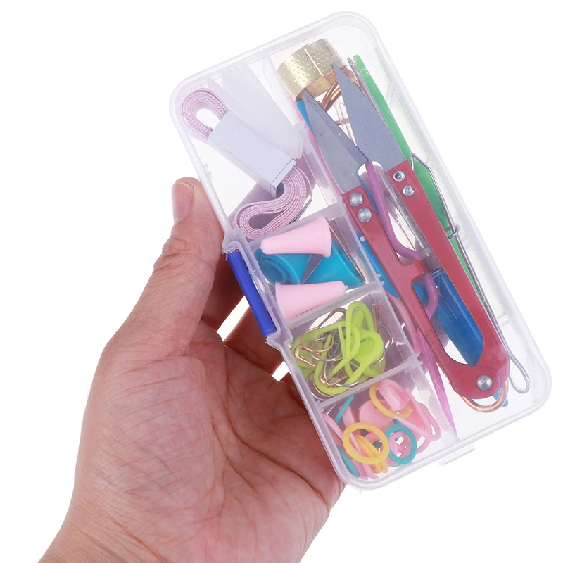 1 Set Sewing Needles Stitches Knitting Craft Case Crochet Weaving Sewing Tools 16 Sizes Crochet Hooks Needles Accessory
1 Set Sewing Needles Stitches Knitting Craft Case Crochet Weaving Sewing Tools 16 Sizes Crochet Hooks Needles Accessory