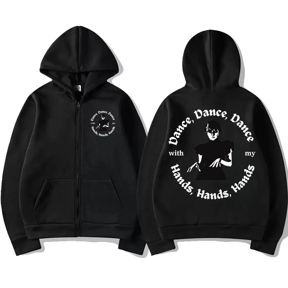 Wednesday Addams Nevermore Academy Graphic Logo Zipper Hoodie Men Women My with Dance Dance Dance Hands Hands Hands Zip Hoodies
Wednesday Addams Nevermore Academy Graphic Logo Zipper Hoodie Men Women My with Dance Dance Dance Hands Hands Hands Zip Hoodies
