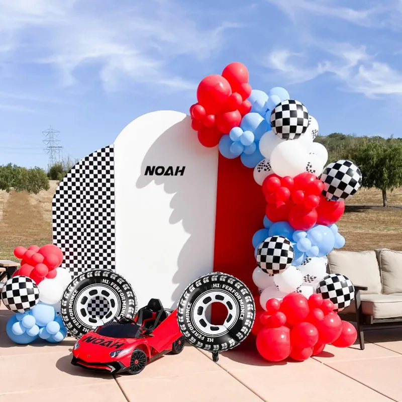 99pcs/Set Racing Car Balloons Garland Arch Kit Wheel 18inch Foil Balloons Birthday Baby Shower Wedding Party Decoration Kids Toy
99pcs/Set Racing Car Balloons Garland Arch Kit Wheel 18inch Foil Balloons Birthday Baby Shower Wedding Party Decoration Kids Toy