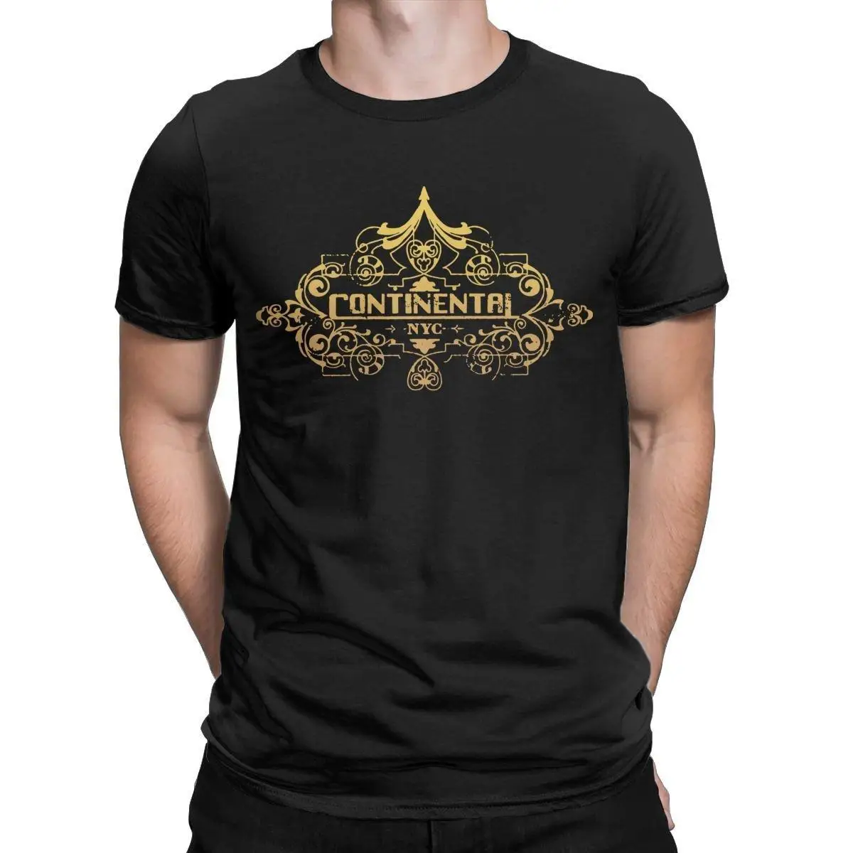 The Continental Hotel T-Shirt Men John Wick Vintage Pure Cotton Tees Round Collar Short Sleeve T Shirts Plus Size Tops
The Continental Hotel T-Shirt Men John Wick Vintage Pure Cotton Tees Round Collar Short Sleeve T Shirts Plus Size Tops