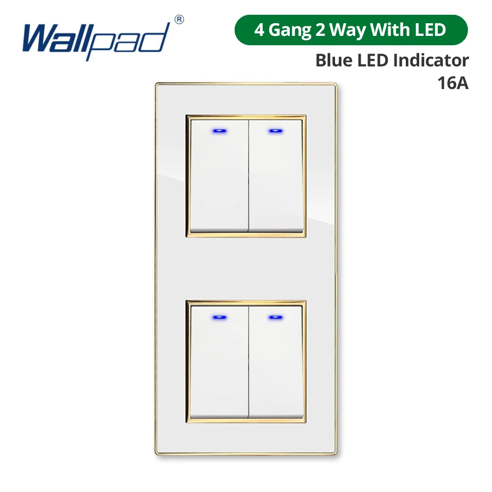 Настенная панель Вертикальная 86*172 мм Белая акриловая панель Настенный выключатель с золотой рамкой USB-зарядка Розетка европейского стандарта 4 5 6 7 8 Gang 2 Way
Настенная панель Вертикальная 86*172 мм Белая акриловая панель Настенный выключатель с золотой рамкой USB-зарядка Розетка европейского стандарта 4 5 6 7 8 Gang 2 Way