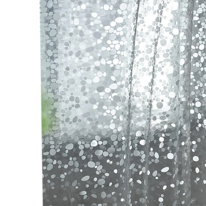 Hot Transparent Shower Curtain Lining, Pebble Pattern Lightweight Plastic Bathroom Shower Curtain
Hot Transparent Shower Curtain Lining, Pebble Pattern Lightweight Plastic Bathroom Shower Curtain
