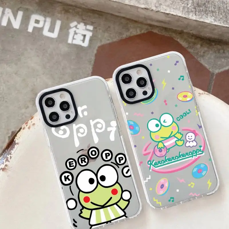 Sanrio Cartoon Frog Kero Kero Keroppi Phone Case For iphone 14 Plus 13 12 11 Pro Max Soft Casetify White Border Cover Fundas
Sanrio Cartoon Frog Kero Kero Keroppi Phone Case For iphone 14 Plus 13 12 11 Pro Max Soft Casetify White Border Cover Fundas