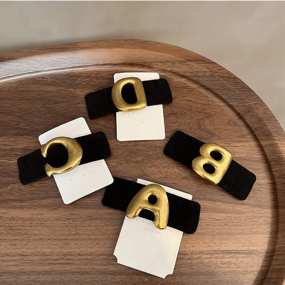 1 pc Temperament BB Clip Headwear Women Hair Clips Letter Hairclip Korean Style Hairpin Velvet Hair Styling Hair Accessories
1 pc Temperament BB Clip Headwear Women Hair Clips Letter Hairclip Korean Style Hairpin Velvet Hair Styling Hair Accessories