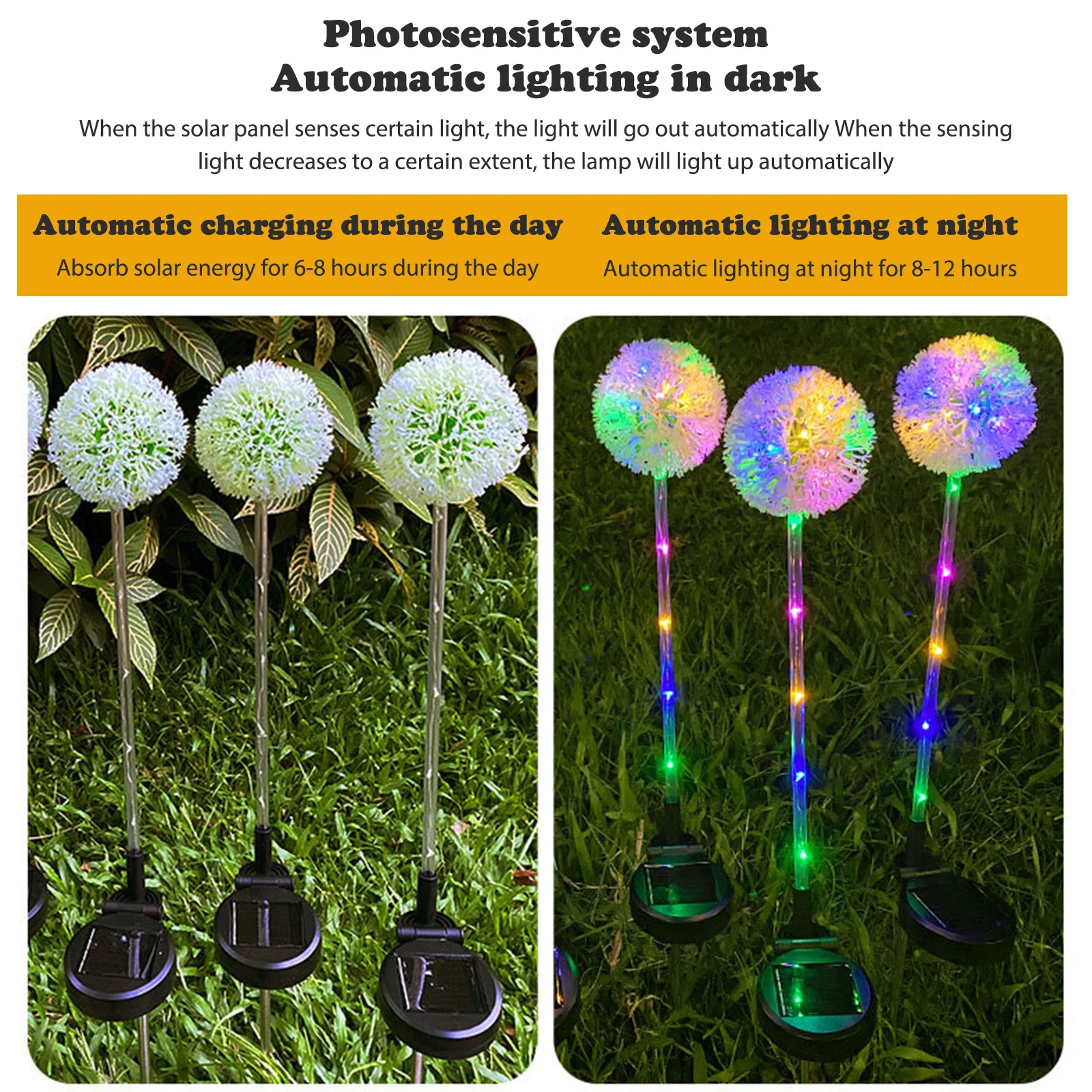 1/2pcs LED Solar Pathway Lights 2 Modes IP65 Waterproof Outdoor Solar Lamp for Garden/Landscape/Yard/Patio/Driveway/Walkway
1/2pcs LED Solar Pathway Lights 2 Modes IP65 Waterproof Outdoor Solar Lamp for Garden/Landscape/Yard/Patio/Driveway/Walkway