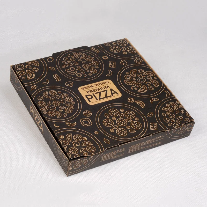 Wholesale Pizza Box Price 8 inch 10 inch 11 inch Corrugated Black Pizza Box
Wholesale Pizza Box Price 8 inch 10 inch 11 inch Corrugated Black Pizza Box