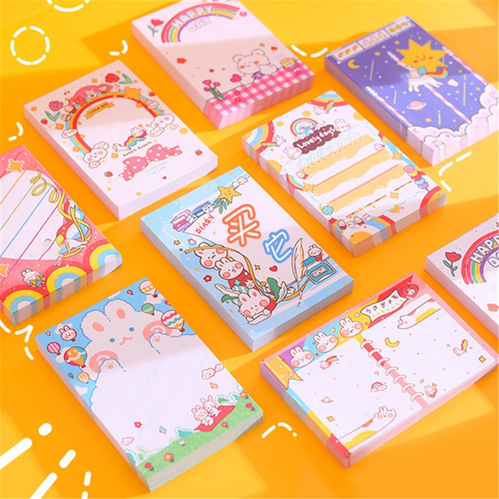 100sheets Kawaii Bear Rabbit Memo Pad Notes DIY Decorative School Notebook Stationery Message Paper Thickened Tearable Notepad
100sheets Kawaii Bear Rabbit Memo Pad Notes DIY Decorative School Notebook Stationery Message Paper Thickened Tearable Notepad