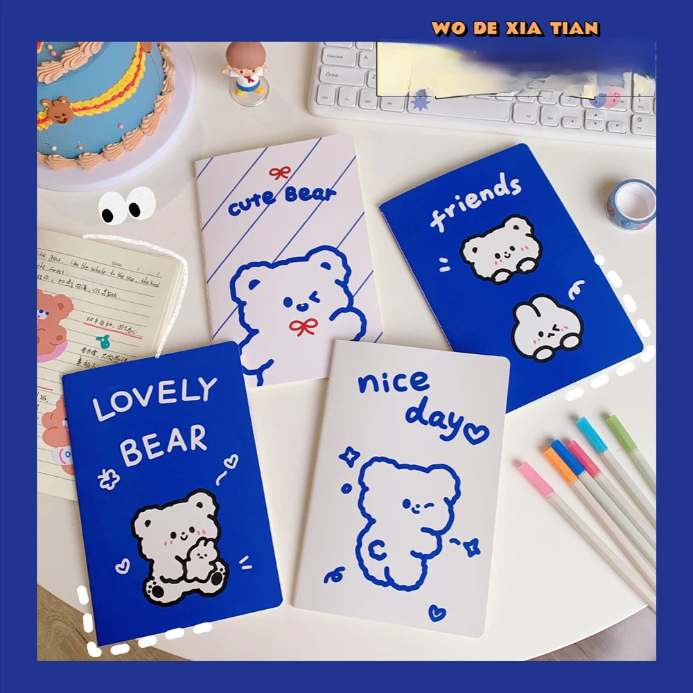 Kawaii мультяшный маленький медведь Блокнот записная книжка Дневник горизонтальная линия книга офисные школьные принадлежности Канцтовары
Kawaii мультяшный маленький медведь Блокнот записная книжка Дневник горизонтальная линия книга офисные школьные принадлежности Канцтовары