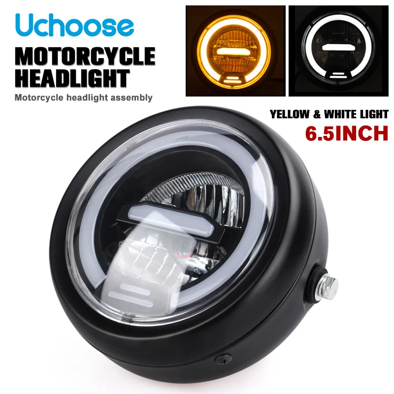 6.5" Inch Motorcycle Retro Headlight For Harley Cruisers Sportster Cafe Racers Honda Yamaha Suzuki Custom 12V
6.5" Inch Motorcycle Retro Headlight For Harley Cruisers Sportster Cafe Racers Honda Yamaha Suzuki Custom 12V