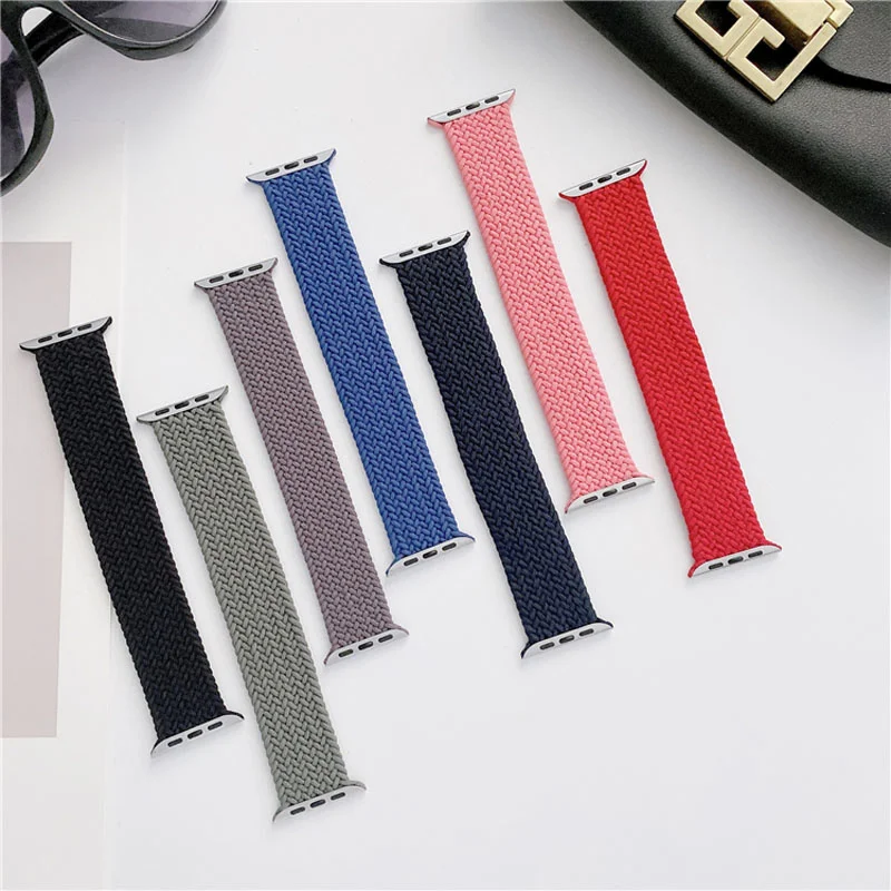 Braided solo loop For Apple Watch band 44mm 45mm 49mm 41mm 40mm 38mm Nylon Bracelet iWatch Ultra series 8 SE 7 Strap 
Braided solo loop For Apple Watch band 44mm 45mm 49mm 41mm 40mm 38mm Nylon Bracelet iWatch Ultra series 8 SE 7 Strap