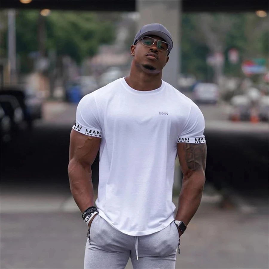 2022 new Shirt Men Short Sleeve Workout Gym T-Shirt Cotton Running Fitness Tops Streetwear Hip-Hop Sport Tees Clothing
2022 new Shirt Men Short Sleeve Workout Gym T-Shirt Cotton Running Fitness Tops Streetwear Hip-Hop Sport Tees Clothing