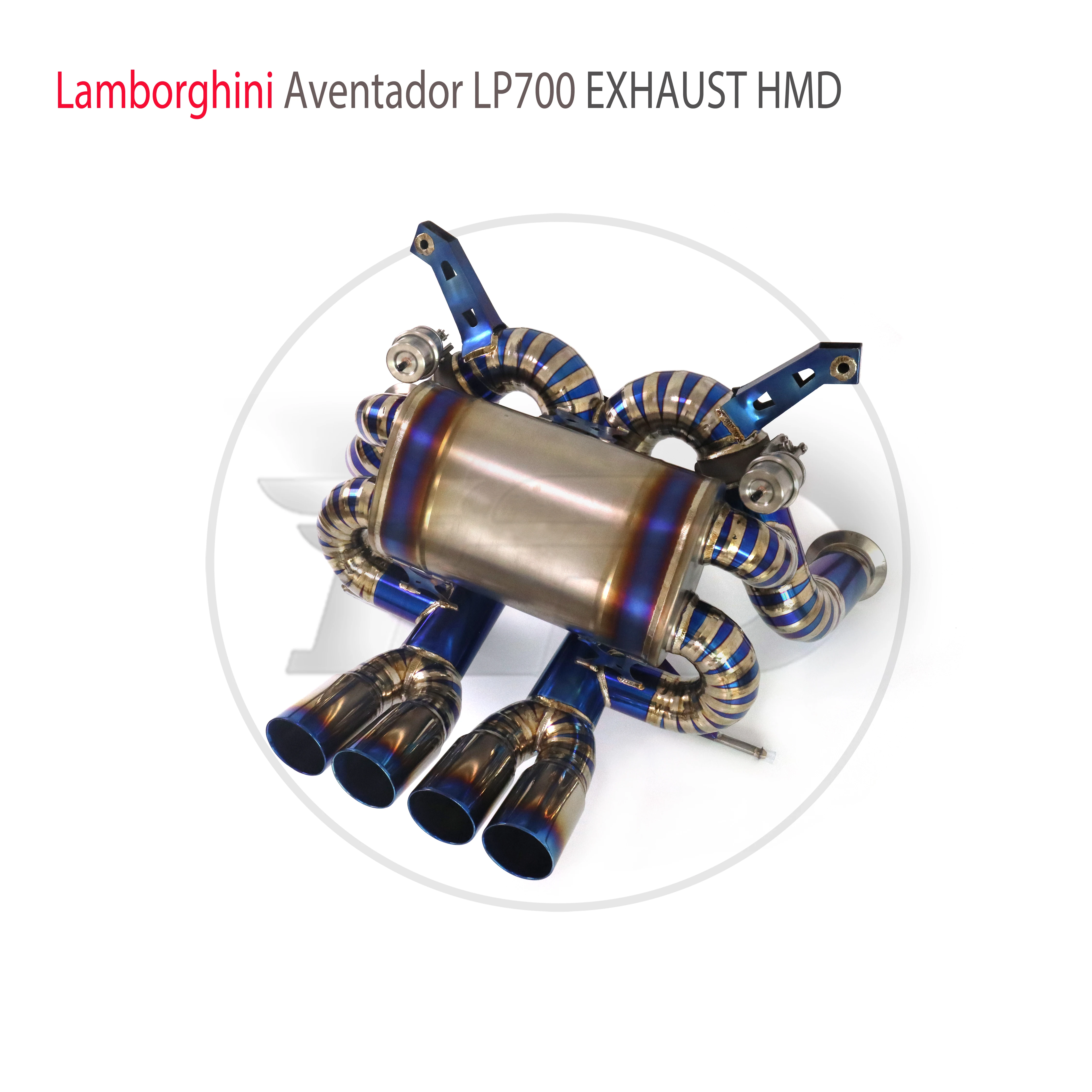 HMD Titanium Alloy Exhaust System Performance Catback for Lamborghini Aventador LP700 Auto Modification Valve Muffler
HMD Titanium Alloy Exhaust System Performance Catback for Lamborghini Aventador LP700 Auto Modification Valve Muffler