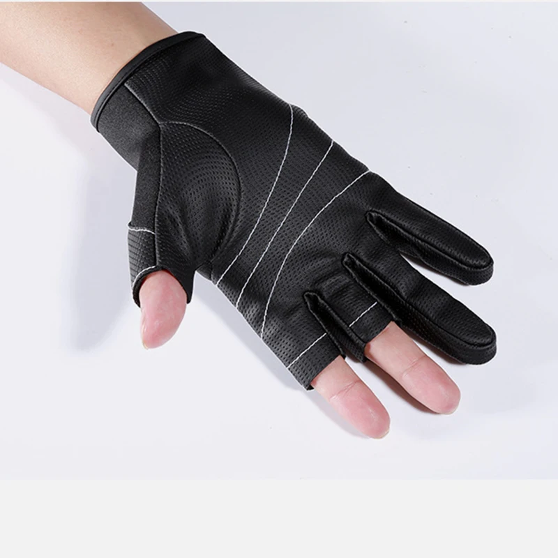 2 цвета уличные спортивные Нескользящие износостойкие рыболовные перчатки с тремя пальцами, перчатки для верховой езды, рыболовное снаряже...
2 цвета уличные спортивные Нескользящие износостойкие рыболовные перчатки с тремя пальцами, перчатки для верховой езды, рыболовное снаряже...