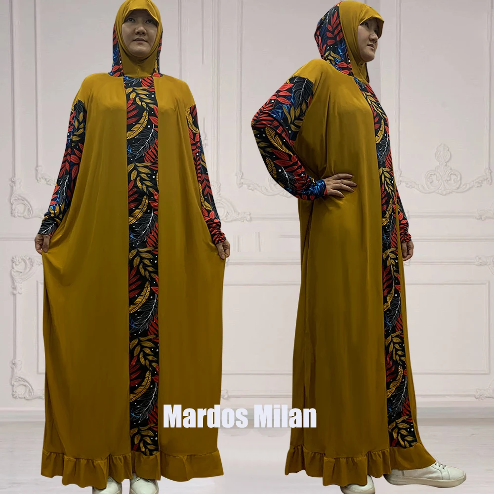 1 Pieces Ramadan Muslim Women's Prayer Loose Hooded Dress Dubai Turkey Islam Clohting Oversize Maxi Abaya Flower Arabic Robe
1 Pieces Ramadan Muslim Women's Prayer Loose Hooded Dress Dubai Turkey Islam Clohting Oversize Maxi Abaya Flower Arabic Robe