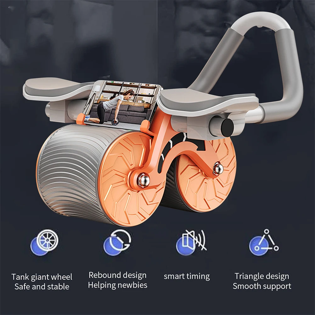 Fitness Automatic Rebound Belly Wheel With Elbow Support Flat Plate Gym Ab Workout Wheel Abdominal Workout Roller With Knee Pad
Fitness Automatic Rebound Belly Wheel With Elbow Support Flat Plate Gym Ab Workout Wheel Abdominal Workout Roller With Knee Pad