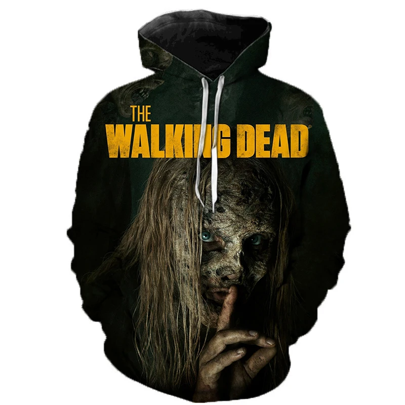 The Walking Dead 3D Hoodie Sweatshirts Horror TV Drama Pullover Men Women Fashion Casual Streetwear Harajuku Style Hoodies
The Walking Dead 3D Hoodie Sweatshirts Horror TV Drama Pullover Men Women Fashion Casual Streetwear Harajuku Style Hoodies