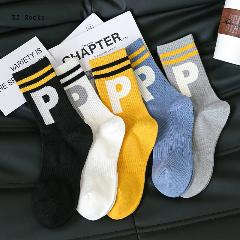 New Letter P Long Socks Cotton Harajuku Funny Fashion Original High quality Printed Sport HipHop Skateboard Soft Men Women Socks
New Letter P Long Socks Cotton Harajuku Funny Fashion Original High quality Printed Sport HipHop Skateboard Soft Men Women Socks
