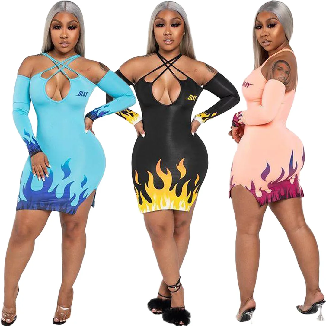 24D5116 Spring and Winter Women Casual Fashion Sexy Skinny Halterneck Off-the-shoulder Print Dress Vestidos Plus Size Hot
24D5116 Spring and Winter Women Casual Fashion Sexy Skinny Halterneck Off-the-shoulder Print Dress Vestidos Plus Size Hot