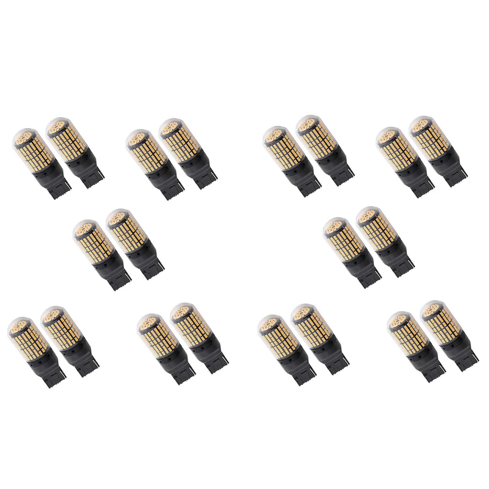 20x 7440 Canbus Super Bright Error Free LED Bulb T20 W21W 144 SMD Amber for Reverse Tail Turn Signal Light
20x 7440 Canbus Super Bright Error Free LED Bulb T20 W21W 144 SMD Amber for Reverse Tail Turn Signal Light