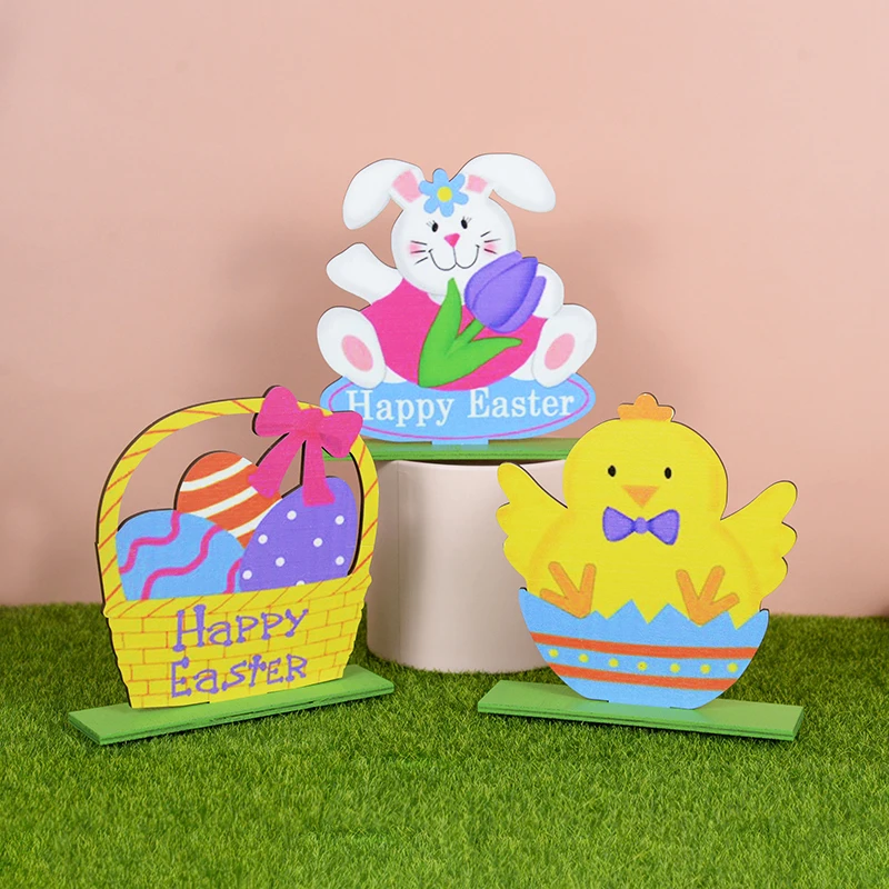 1PC Easter Color Bunny Ornament Handicrafts Cartoon 3D Three-dimensional Rabbit Egg Chick Table Decorations Home Party Supply
1PC Easter Color Bunny Ornament Handicrafts Cartoon 3D Three-dimensional Rabbit Egg Chick Table Decorations Home Party Supply