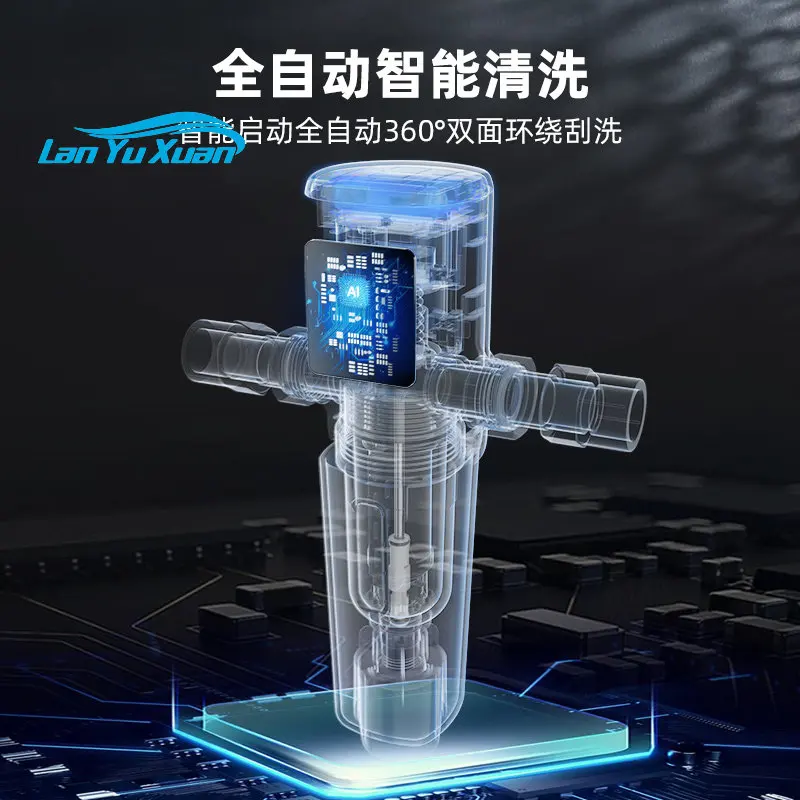 Wellton Prefilter Intelligent Household Fully Automatic Cleaning 6T High Flow Whole House Backwash Water Purifier
Wellton Prefilter Intelligent Household Fully Automatic Cleaning 6T High Flow Whole House Backwash Water Purifier