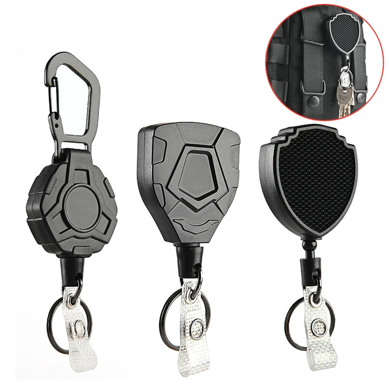 Anti-theft Telescopic Keychain Retractable Hook Keychain Telescopic Burglar Chain Key Holder Tactical Key Ring Accessories 60cm
Anti-theft Telescopic Keychain Retractable Hook Keychain Telescopic Burglar Chain Key Holder Tactical Key Ring Accessories 60cm