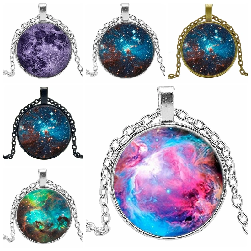 2019 Hot Creative Galaxy Starry Moon Time Crystal Glass Convex Round Pendant Necklace Clothing Sweater Chain Jewelry
2019 Hot Creative Galaxy Starry Moon Time Crystal Glass Convex Round Pendant Necklace Clothing Sweater Chain Jewelry